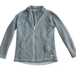 The North Face large 14 16 girls full zip fleece jacket C 3158